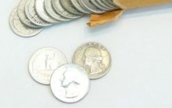 Silver Washington Quarters 1964