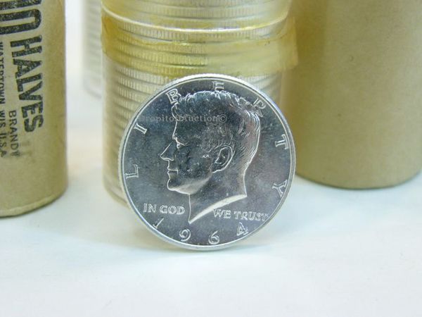 Coin Collection JFK Kennedy Halves 1964