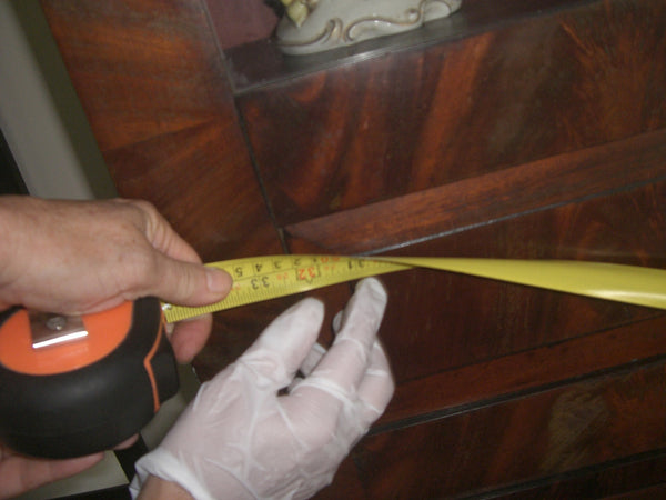 Handsome Antique Flame Mahogany Secretary - 19th Century