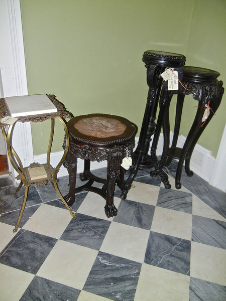 Brass Antique Plant Stand, , Tables, Deep South Antiques Deep South Antiques