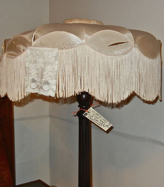 Victorian Wood Turned Tall Lamp