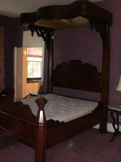 Antique Mahogany Poster Bed - Half Tester 19th Century, , Beds, Deep South Antiques Deep South Antiques