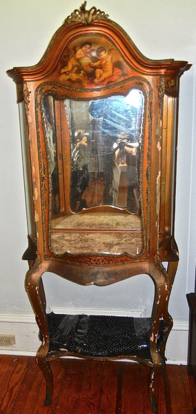 Vernis Cupid Cabinet 19th Century