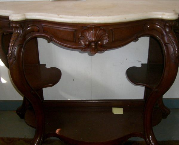 Rococo-Revival Etagere Pier Table