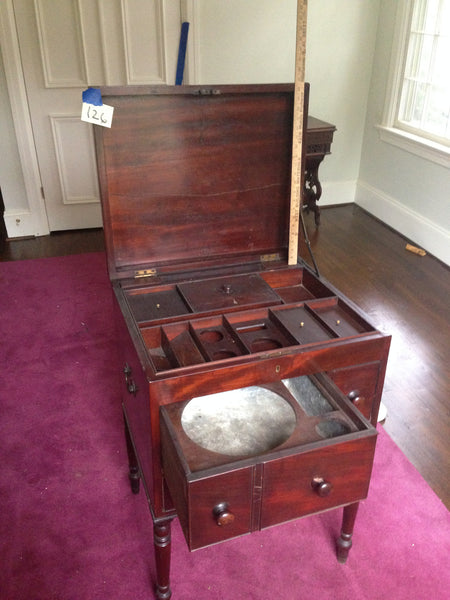 Mahogany Sheraton Gentleman’s Basin Stand, c. 1810-1820