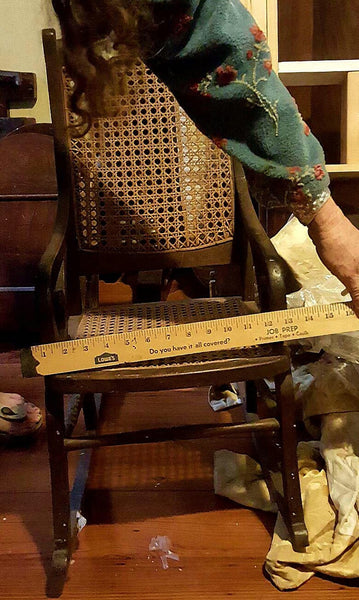 Wicker Cane Rocking Chair for Children - circa 1897