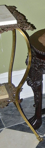 Brass Antique Plant Stand, , Tables, Deep South Antiques Deep South Antiques