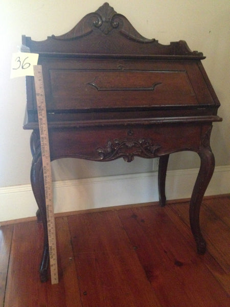 Fall-Front Secretary Desk - Victorian Style - American 1900s, , Desks, Deep South Antiques Deep South Antiques