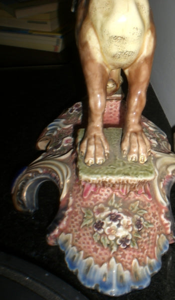 Majolica Ewer Jardinere Center Bowl - 1830