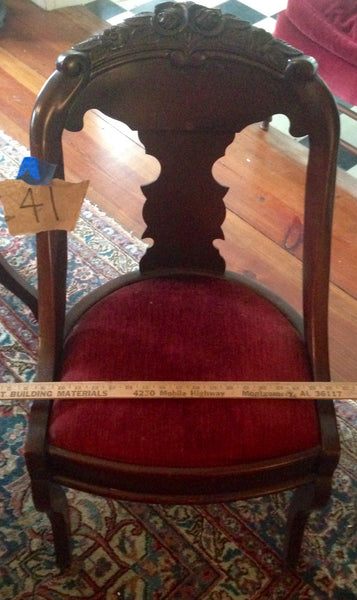 Set of 10 Seignouret Chairs and Mahogany Table - American