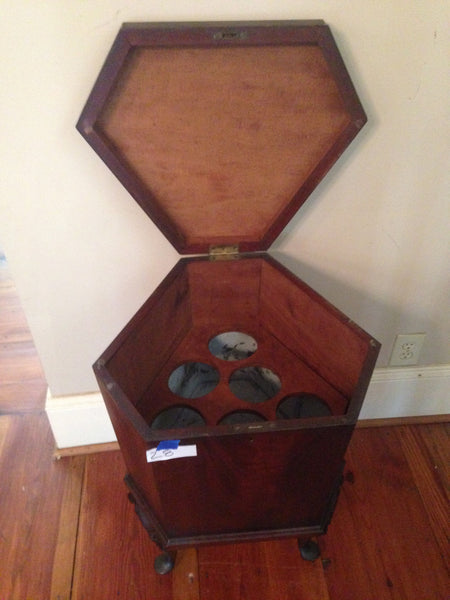 English Wine Cooler- Cellarette, , Cabinets, Deep South Antiques Deep South Antiques