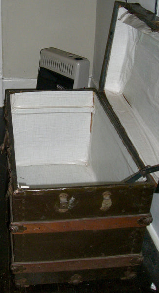 Antique Trunk, , Trunks, Deep South Antiques Deep South Antiques