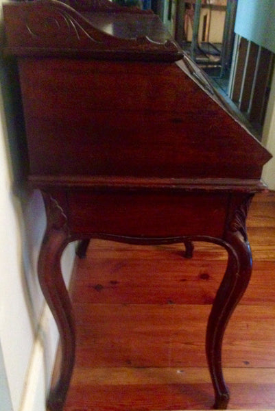 Fall-Front Secretary Desk - Victorian Style - American 1900s, , Desks, Deep South Antiques Deep South Antiques