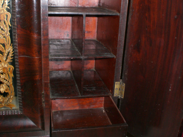 Dining Room Hutch Cabinet with Center Mirror, , Cabinets, Deep South Antiques Deep South Antiques