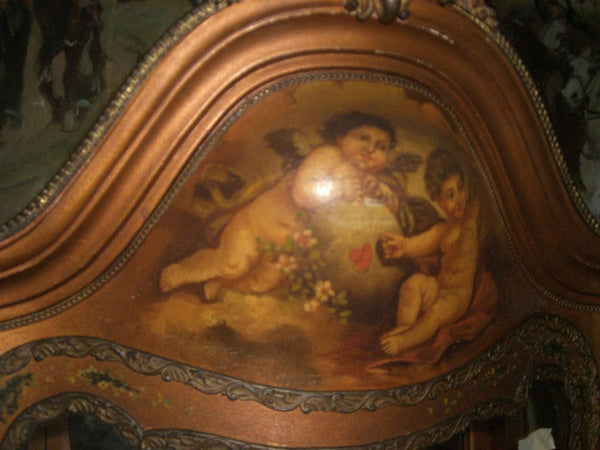 Vernis Cupid Cabinet 19th Century