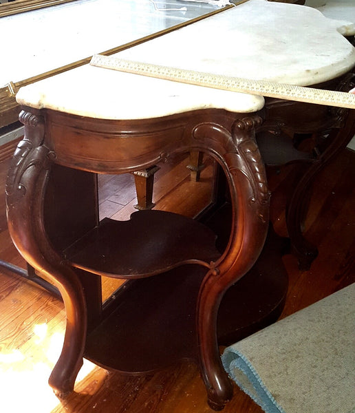Rococo-Revival Etagere Pier Table