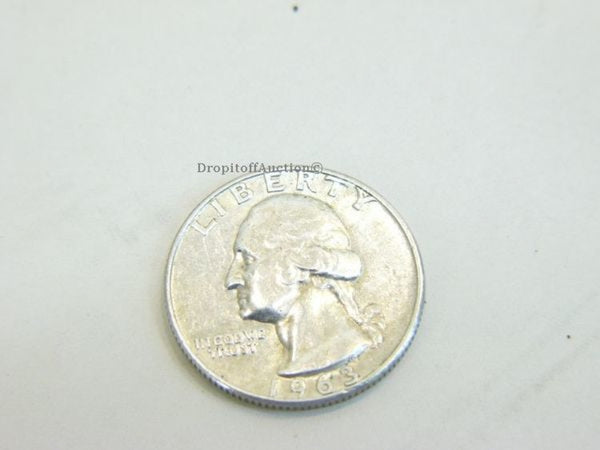 Silver Washington Quarters 1964